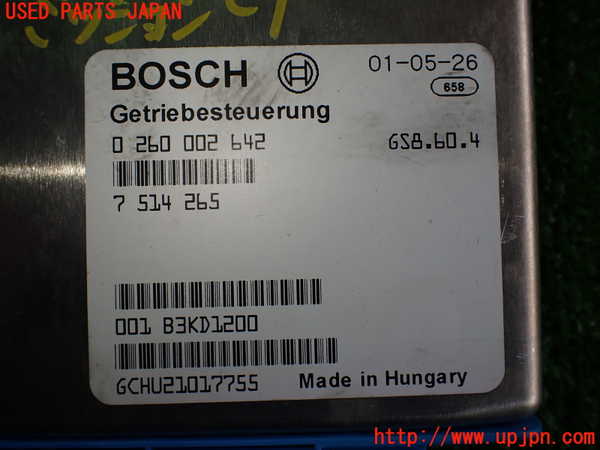 2UPJ-9231676115]BMW 320i(AV22)ミッションコンピューター 中古  E46_4