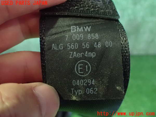 2UPJ-9231677045]BMW 320i(AV22)運転席シートベルト 中古  E46_3
