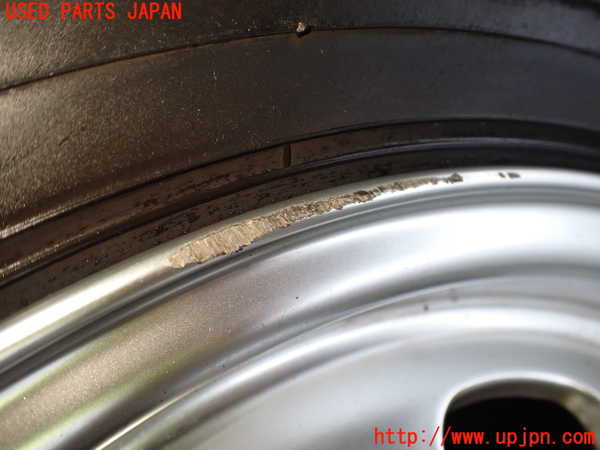 2UPJ-9231679028]BMW 320i(AV22)タイヤ　ホイール　1本③ 195/65R15 中古  E46_2