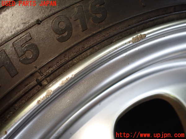 2UPJ-9231679028]BMW 320i(AV22)タイヤ　ホイール　1本③ 195/65R15 中古  E46_3