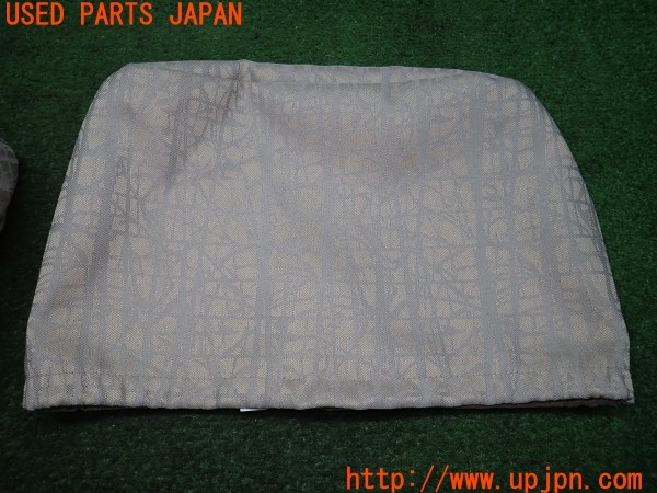 3UPJ=9231690001]ヴェルファイア ハイブリッド(AYH30W)純正 08220-58166-A0 センターヘッドレスト シートカバー 2列目 3列目 中古_3
