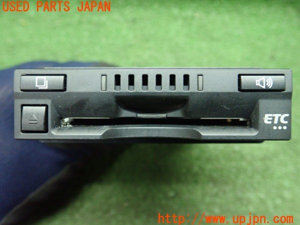3UPJ=9231690503]ヴェルファイア ハイブリッド(AYH30W)純正ビルトイン 08686-00350 ETC車載器 中古_3