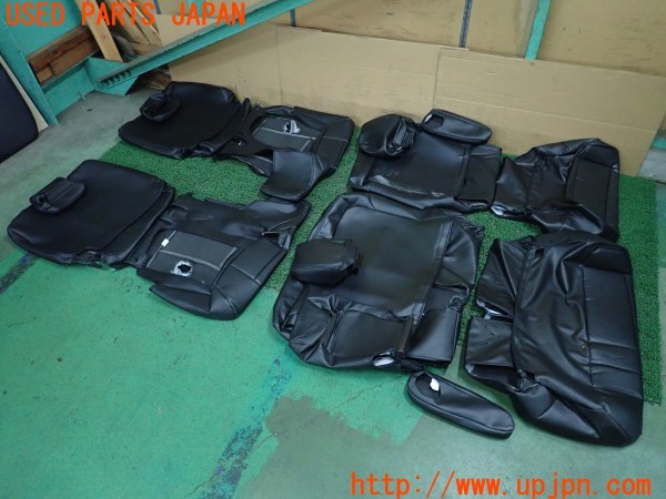 3UPJ=9231690608]ヴェルファイア ハイブリッド(AYH30W)社外 シートカバー 2列目 3列目のみ 中古_4