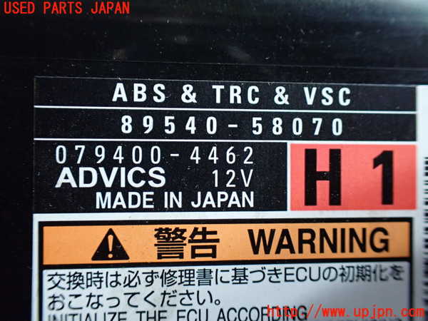 1UPJ-9231696125]ヴェルファイアハイブリッド(AYH30W)ABSコンピューター 中古_3