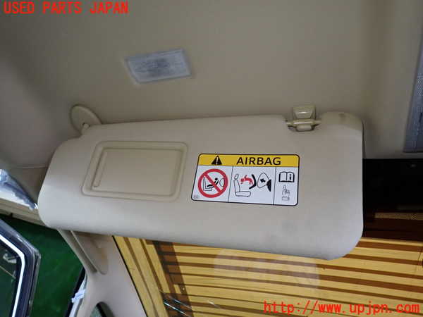 1UPJ-9231697630]ヴェルファイアハイブリッド(AYH30W)室内サンバイザー左側 中古_2