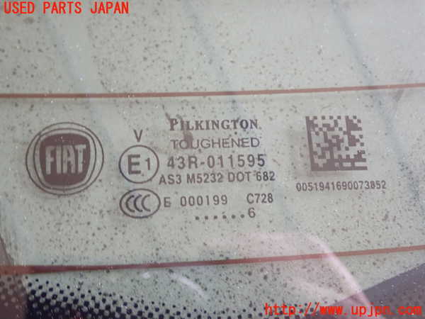 1UPJ-9231721566]フィアット・500X(33414)バックドア リアゲート ハッチ 中古 PILKINGTON M5232 43R-011595_3