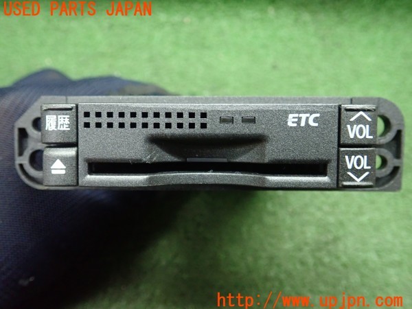 3UPJ=9231730503]レクサス LS600hL(UVF46)前期 純正ビルトイン 86980-50030 ETC車載器 中古_4