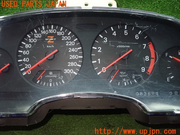 3UPJ=9231750538]フェアレディZ(GCZ32)前期 純正 40P10 フルスケール スピードメーター 300km/h 中古_2