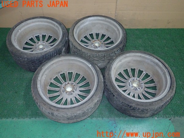 3UPJ=9231750920]フェアレディZ(GCZ32)前期 社外 ホイール 19×8.5J +35 9.5J +38 PCD114.3 5穴 4本 中古_5