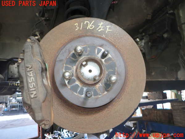 2UPJ-9231764295]フェアレディZ(GZ32)左フロントナックルハブ 中古_2