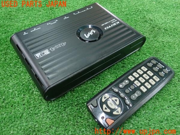 3UPJ=9231780578]ランクル100系(UZJ100W)前期 KEIYO AN-T010 地デジチューナー リモコン付 中古_3