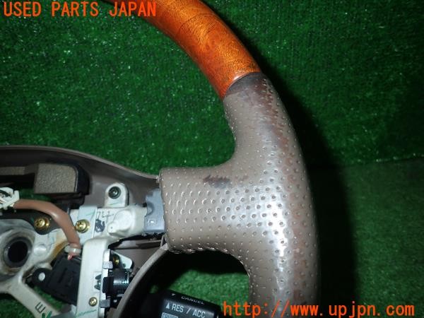 3UPJ=9231780617]ランクル100系(UZJ100W)前期 純正 ステアリング 中古_3