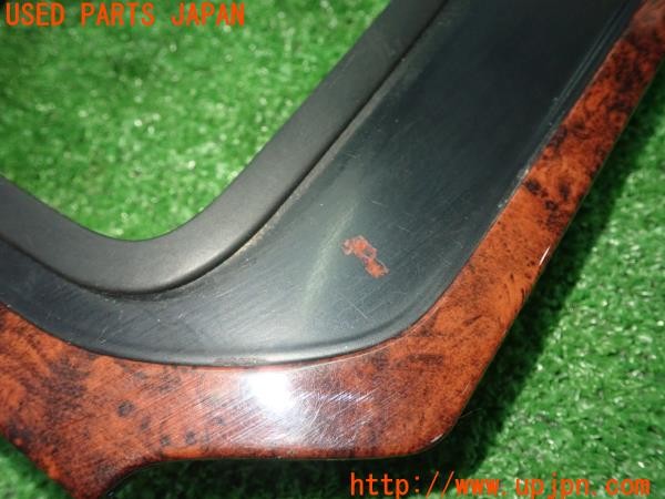 3UPJ=9231780645]ランクル100系(UZJ100W)前期 純正 木目調パネル 内装パネル ドアスイッチ シフトパネル 5点セット 中古_3