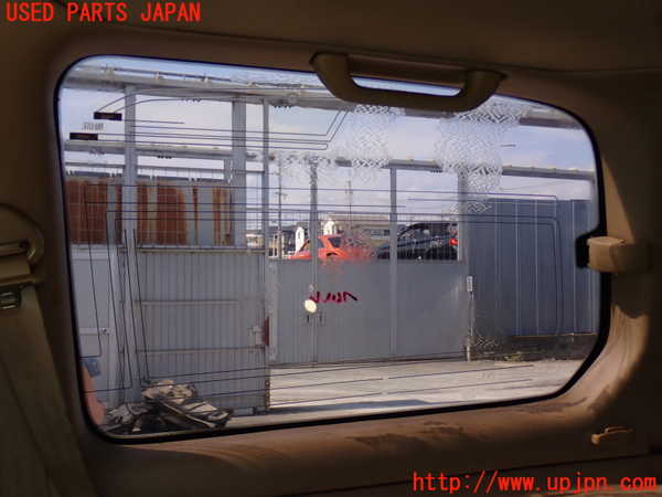 2UPJ-9231781380]ランクル100系(UZJ100W)右クォーターガラス (43R-00073) 中古_4