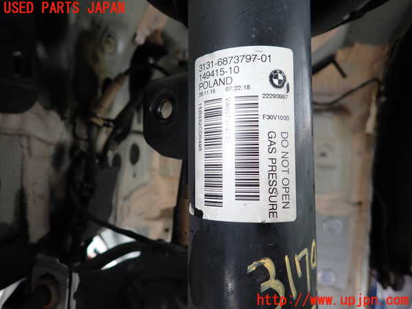 2UPJ-9231795025]BMW 320i(8A20)左フロントストラット 中古 (F30)_2