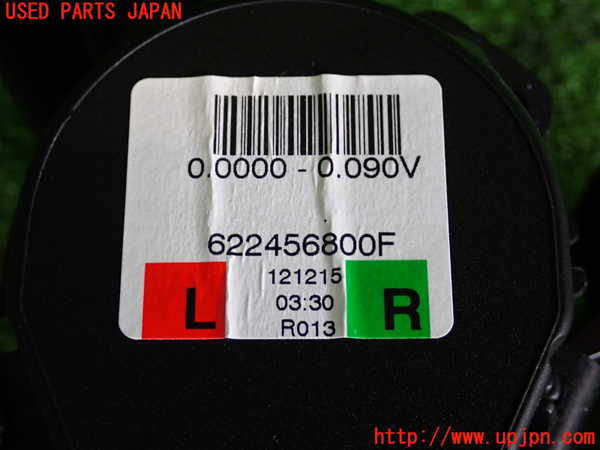 2UPJ-9231797185]BMW 320i(8A20)左2列目シートベルト 中古 (F30)_3