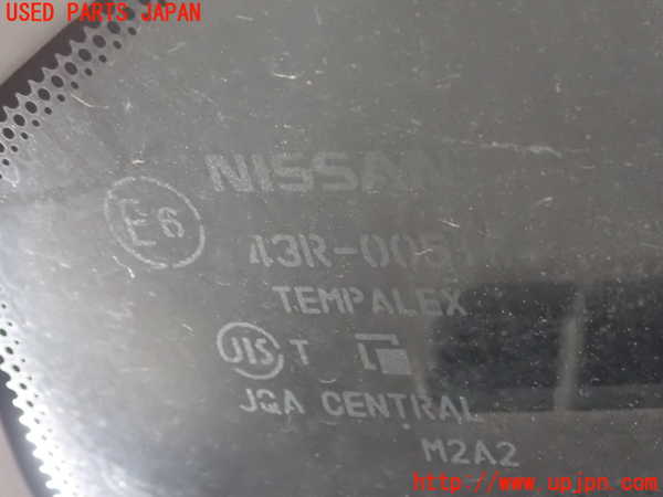 1UPJ-9231801200]ノート(E12)右フロント三角窓ガラス 中古 TEMPALEX M2A2_2