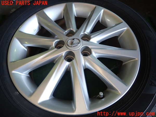 1UPJ-9231829032]レクサス・CT200h(ZWA10)タイヤ　ホイール　1本② 205/55R16 中古_4
