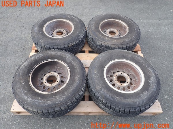 3UPJ=9231830916]ランクルプラド(KZJ78W)社外 ホイール 15×8.5J -33 PCD139.7 6穴 4本 中古_4