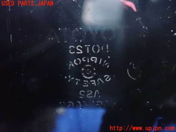 1UPJ-9231831380]ランクルプラド(KZJ78W)右クォーターガラス 中古_2
