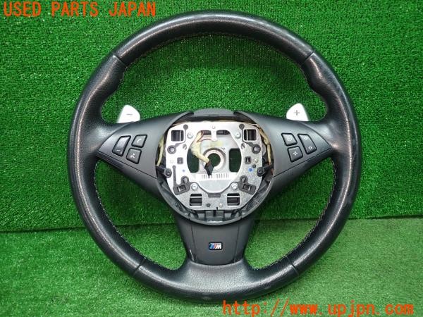 3UPJ=9231840617]BMW M5(NB50 E60)前期 純正 ステアリング 中古_2