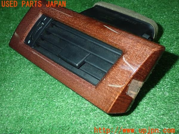 3UPJ=9231840645]BMW M5(NB50 E60)前期 純正 木目パネル ウッド シフトパネル エアコン吹き出し口 ダッシュ 3点セット 中古_3