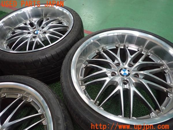 3UPJ=9231840921]BMW M5(NB50 E60)前期 社外 タイヤホイール 20×8.5JJ+29 10JJ+43 PCD120 5穴 4本 中古_3