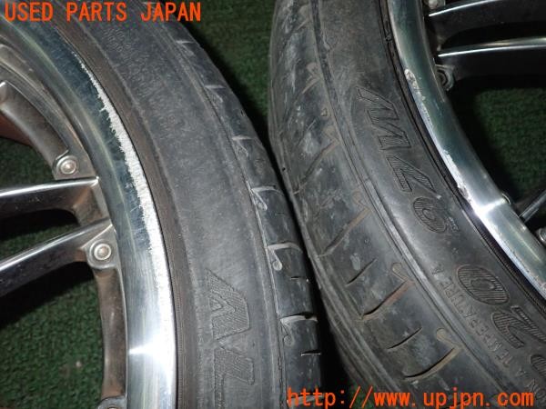 3UPJ=9231840921]BMW M5(NB50 E60)前期 社外 タイヤホイール 20×8.5JJ+29 10JJ+43 PCD120 5穴 4本 中古_5