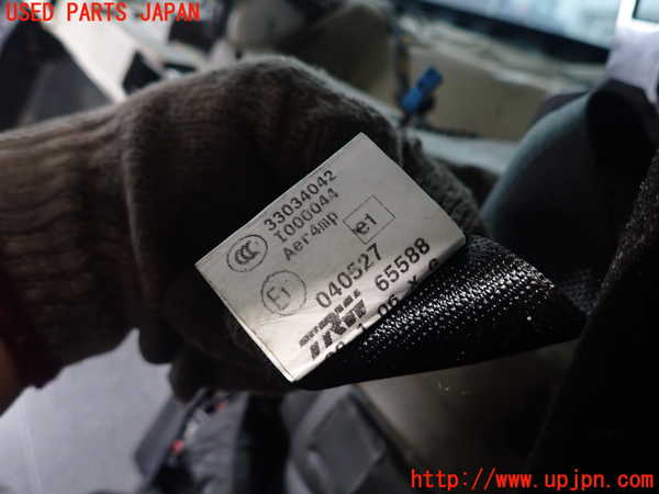 2UPJ-9231847185]BMW M5(NB50)(E60)左2列目シートベルト 中古_2