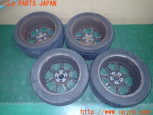 3UPJ=9231850919]BMW 523i(XG20 F10)純正 ホイール 18×8J +30 9J +44 PCD120 5穴 4本 中古_4