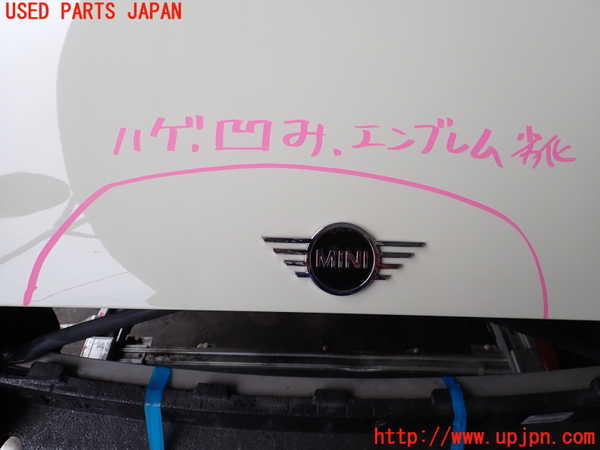 2UPJ-9231861060]BMW ミニ(MINI)クーパーD(XN15M)ボンネットフード 中古 (F56)_2