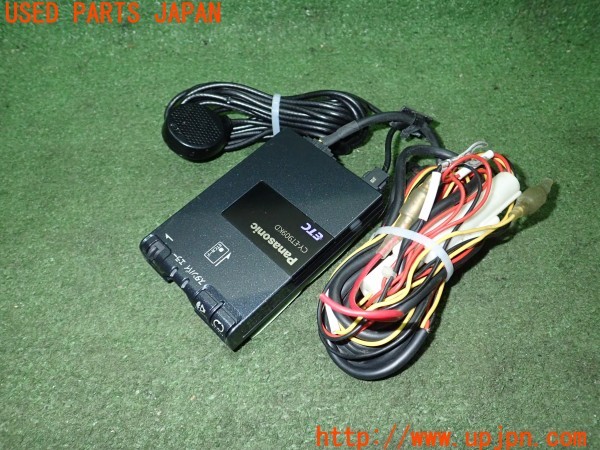 3UPJ=9231870503]ハイエースワゴン(KZH100G)Panasonic パナソニック  CY-ET909KD ETC車載器 中古_2