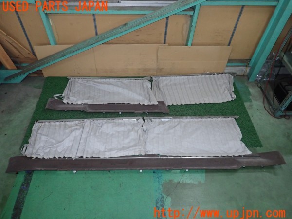 3UPJ=9231870606]ハイエースワゴン(KZH100G)純正 カーテン カーテンレール・レース付き 中古_2