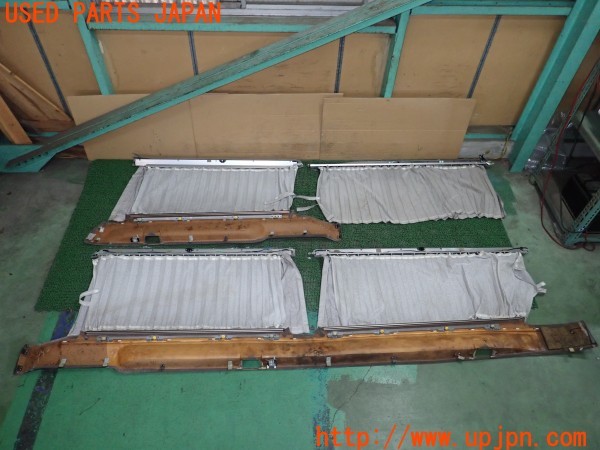 3UPJ=9231870606]ハイエースワゴン(KZH100G)純正 カーテン カーテンレール・レース付き 中古_3