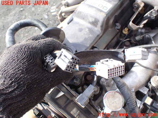 1UPJ-9231872010]ハイエースワゴン100系(KZH100G)エンジン 1KZ-TE 中古_4