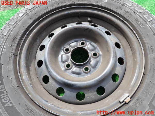 1UPJ-9231879026]ハイエースワゴン100系(KZH100G)タイヤ　ホイール　1本① 205/70R15 中古_2