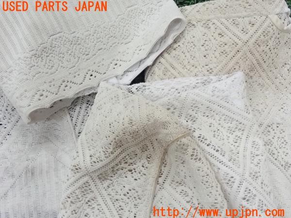 3UPJ=9231880608]グランドハイエース GLエディション(VCH10W)純正 レース ハーフシートカバー 中古_3