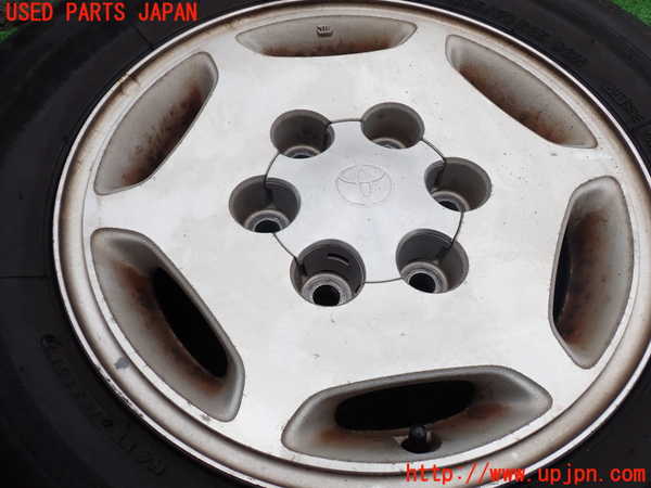 1UPJ-9231889029]グランドハイエース(VCH10W)タイヤ　ホイール　1本④ 205/70R15 中古_2