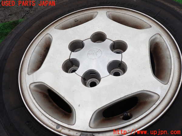 1UPJ-9231889027]グランドハイエース(VCH10W)タイヤ　ホイール　1本② 205/70R15 中古_2