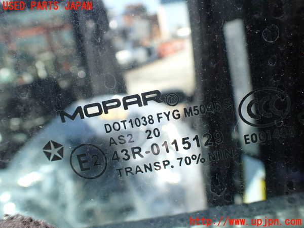 1UPJ-9231891260]ジープ・ラングラー アンリミテッド(JL36L)左前ドア ジャンク MOPAR M5048 43R-0115129_5