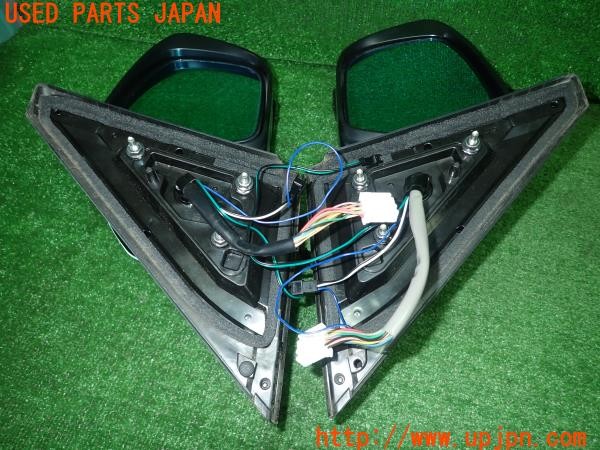 3UPJ=9231900036]セレナ e-POWER(HFC27)純正加工 ドアミラー 社外ターンランプ/ミラー付 難有 中古_3