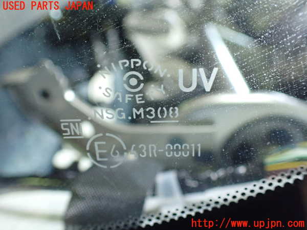 1UPJ-9231901202]セレナ e-POWER(HFC27)左フロント三角窓ガラス M308 中古_2