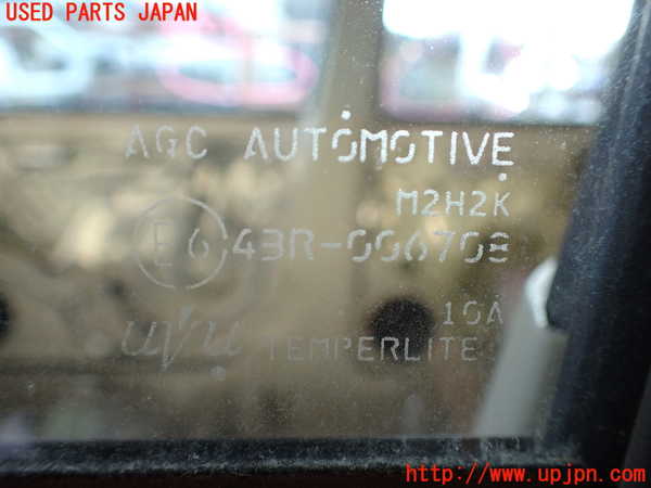 1UPJ-9231911260]ラパン(HE33S)左前ドア AGC M2H2K 中古_4