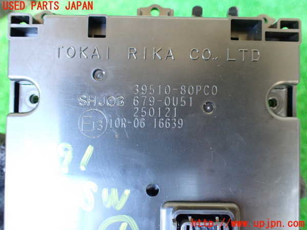 1UPJ-9231916066]ラパン(HE33S)エアコンスイッチ1 中古_3