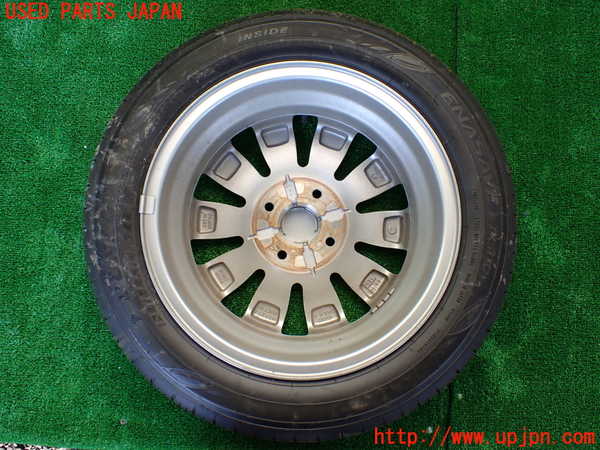 1UPJ-9231919024]ラパン(HE33S)タイヤ　ホイール　1本④ 155/65R14 中古_2