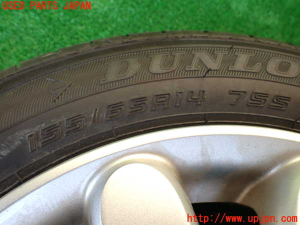 1UPJ-9231919024]ラパン(HE33S)タイヤ　ホイール　1本④ 155/65R14 中古_3