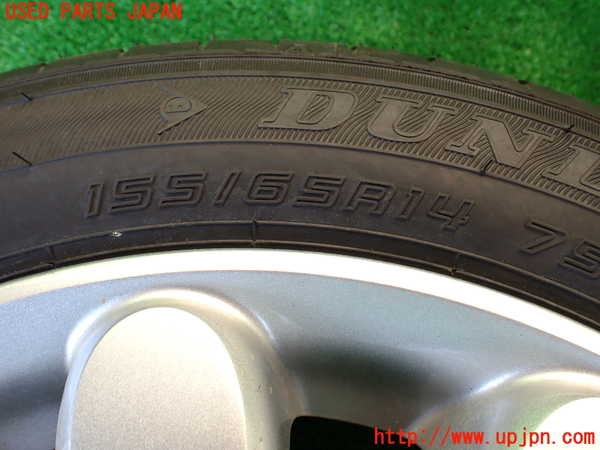1UPJ-9231919023]ラパン(HE33S)タイヤ　ホイール　1本③ 155/65R14 中古_3