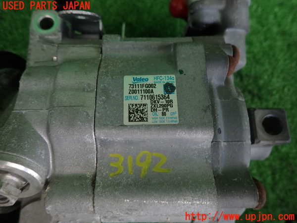 2UPJ-9231926025]WRX STI(VAB)エアコンコンプレッサー 中古_3