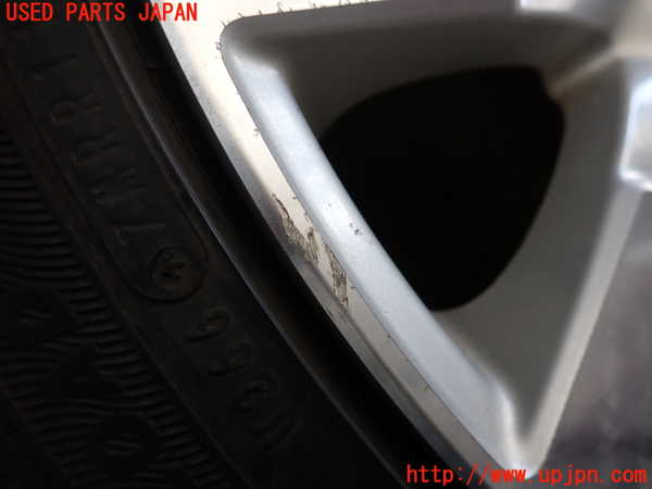 2UPJ-9231929040]WRX STI(VAB)社外品 タイヤ　ホイール　4本セット 215/40R18 中古_3