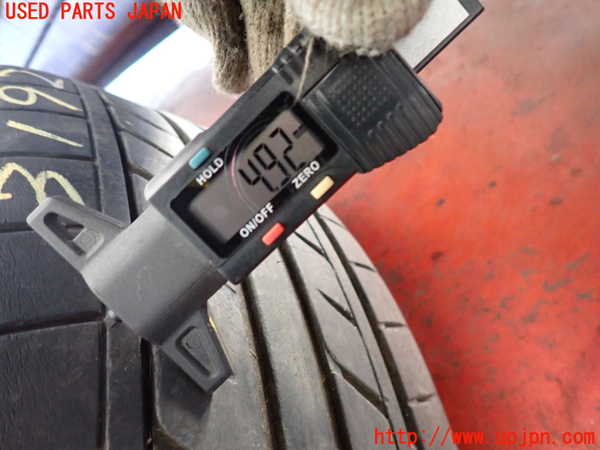 2UPJ-9231929040]WRX STI(VAB)社外品 タイヤ　ホイール　4本セット 215/40R18 中古_4